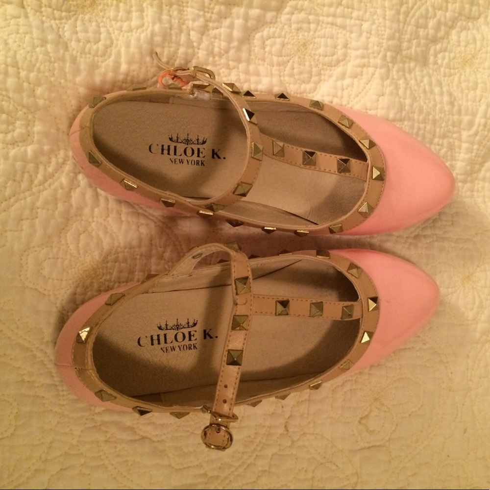 Pink stub flats - Picture 4 of 5