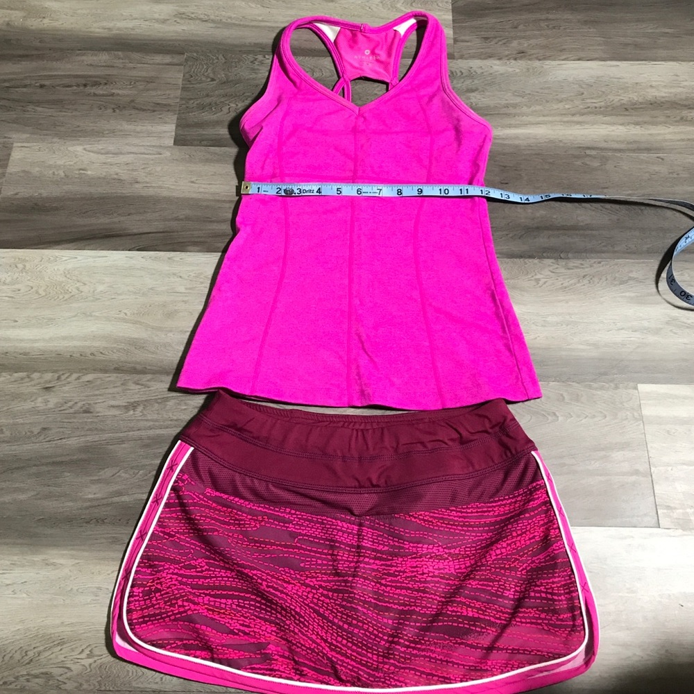 Athleta Top (XXS) and Skort (0) Combo