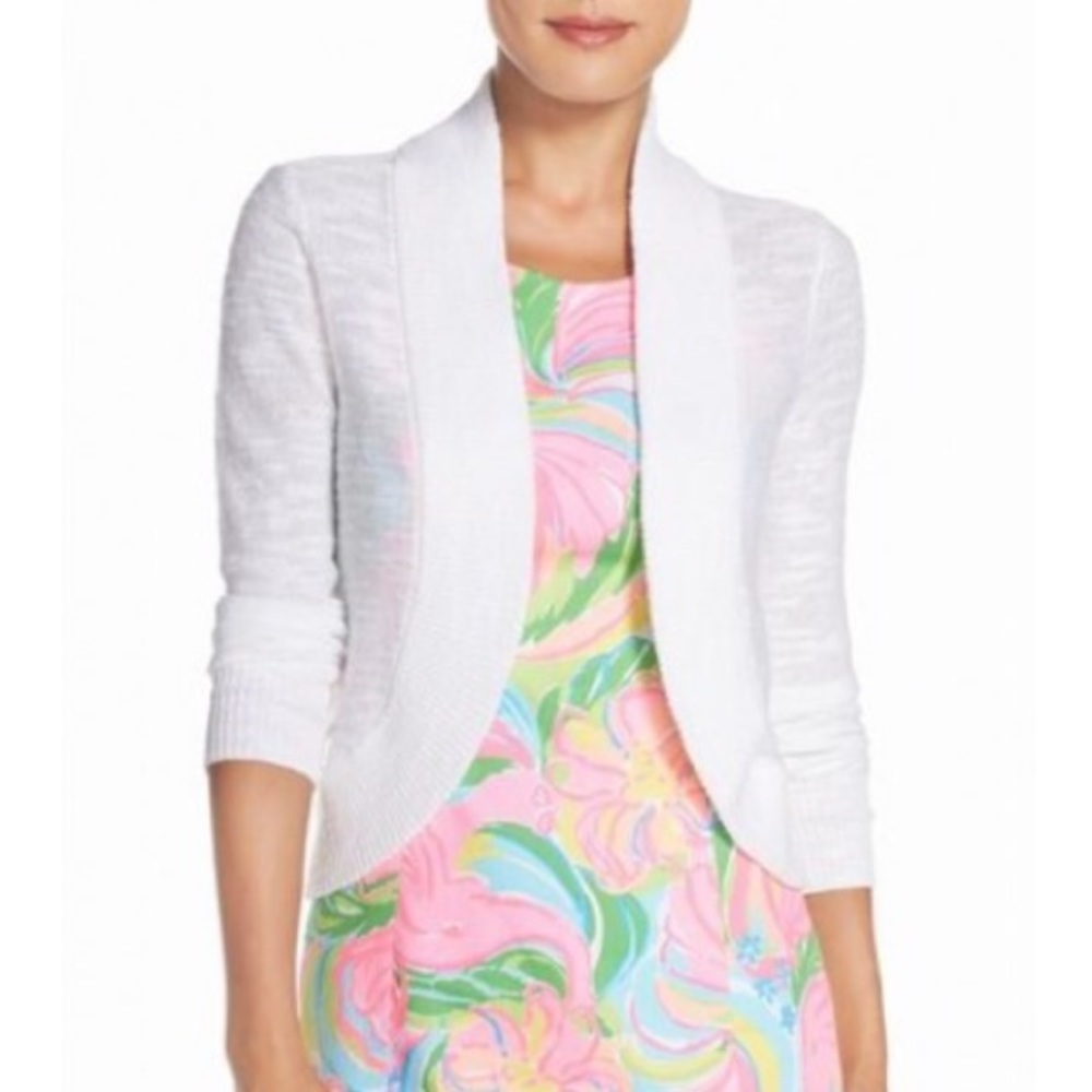 NWT Lilly Pulitzer Mae Cropped Cardigan