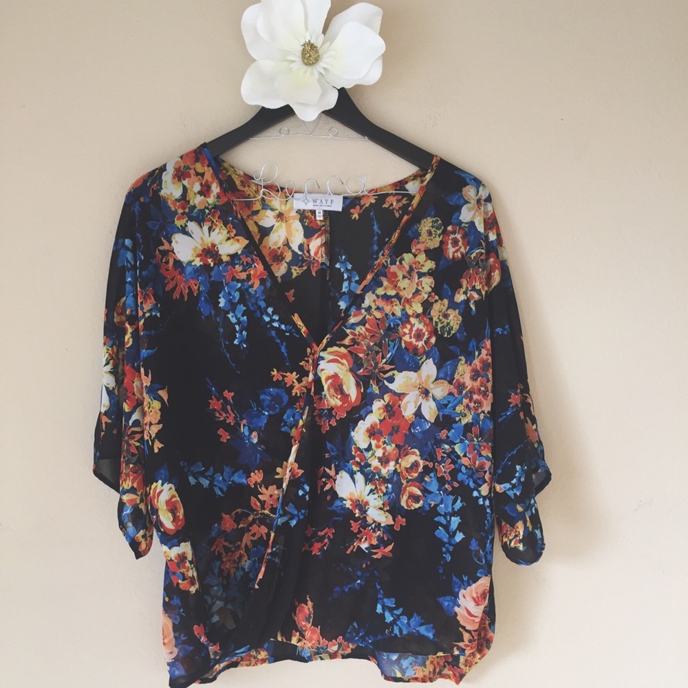 Floral blouse