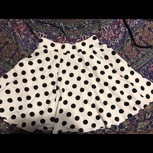 Polka Dot Skater Skirt
