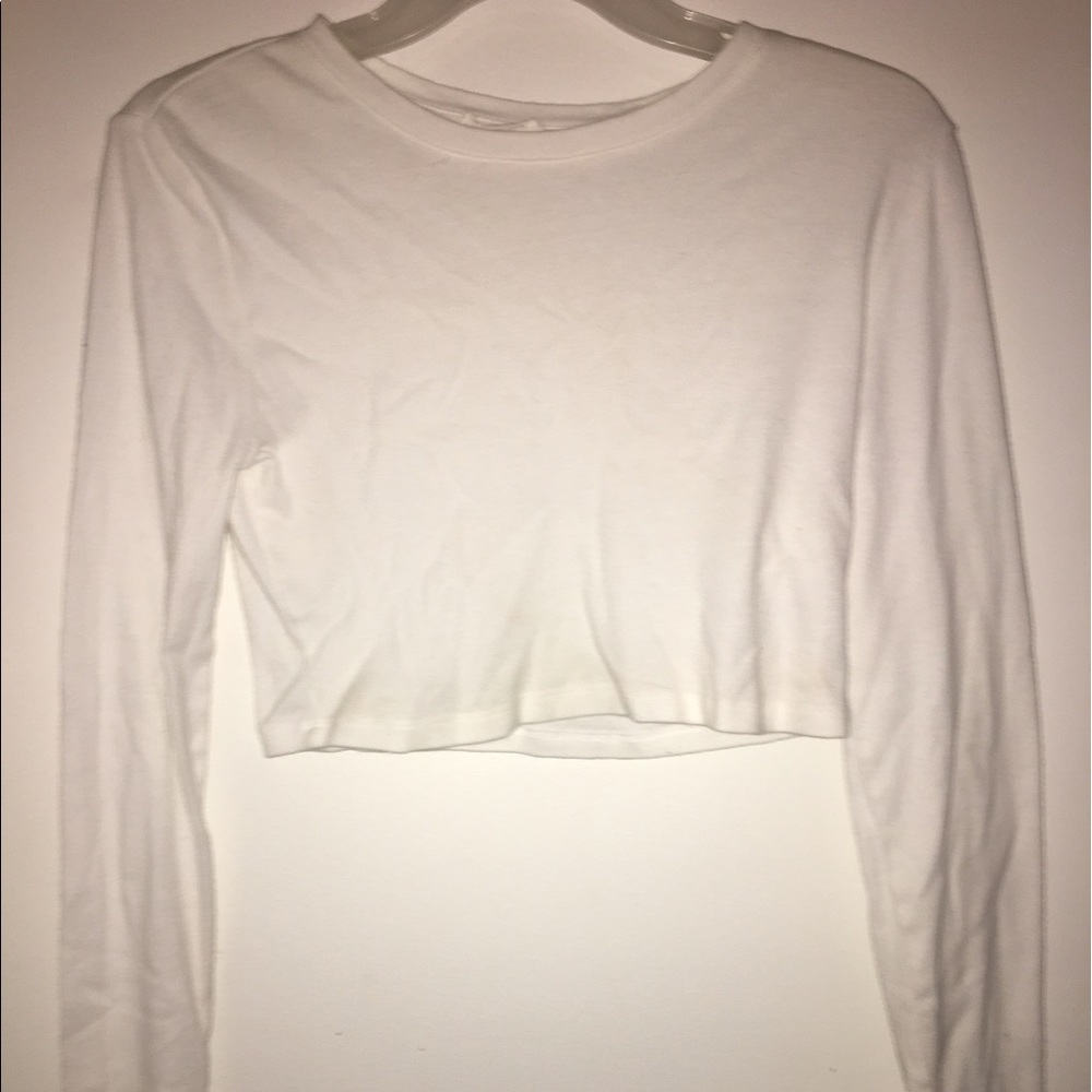 Forever 21 Long Sleeve Crop Top