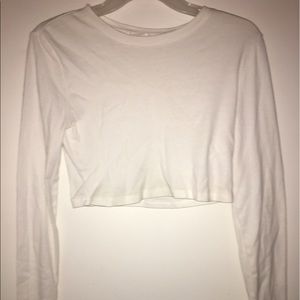 Forever 21 Long Sleeve Crop Top
