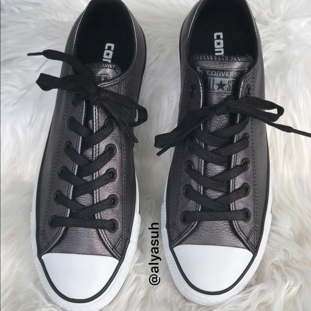 NWT Converse CT OX Black WMNS AUTHENTIC - Picture 4 of 6