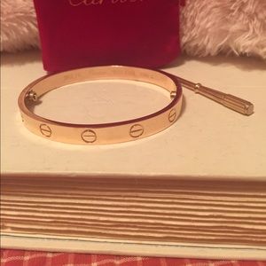Rose Gold Love Bracelet 19 CM