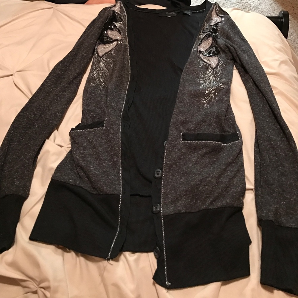 Black Miss Me Cardigan