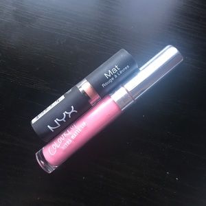 NYX matte lipstick &  Colourpop Ultra Matte Lip