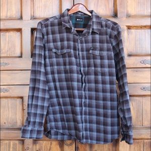 XL Matix Blue/Black Button Up / Flannel