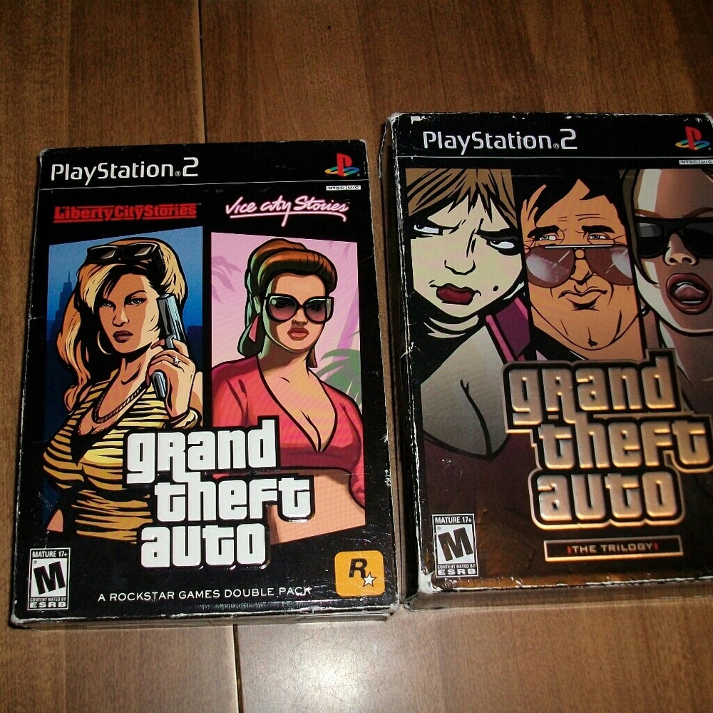 Gta trilogy  and gta vice city stories and liberty