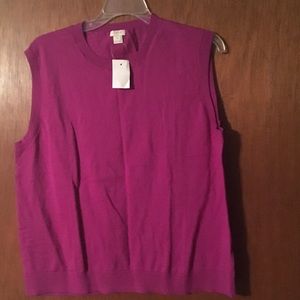 NWT J. Crew sleeveless shell