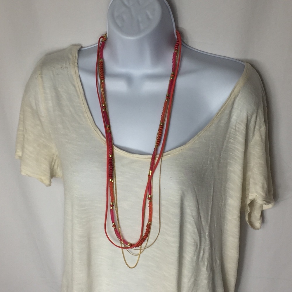 Shady Pink Necklace and Bracelet NWT - Picture 2 of 8