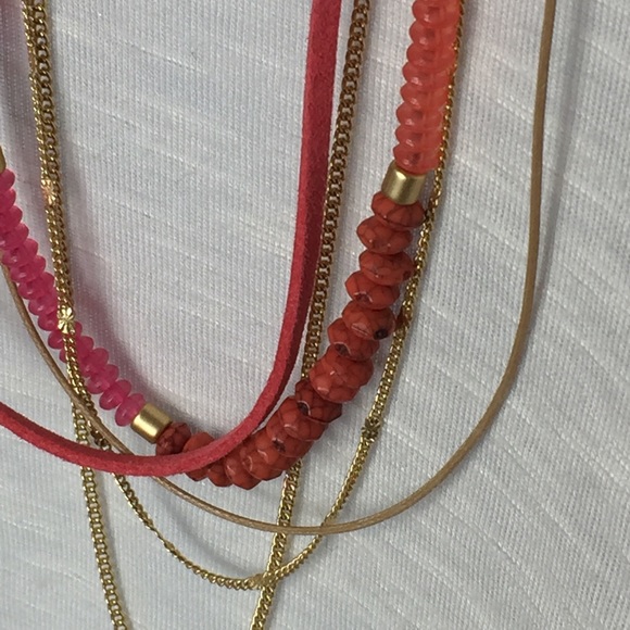 Shady Pink Necklace and Bracelet NWT - Picture 3 of 8