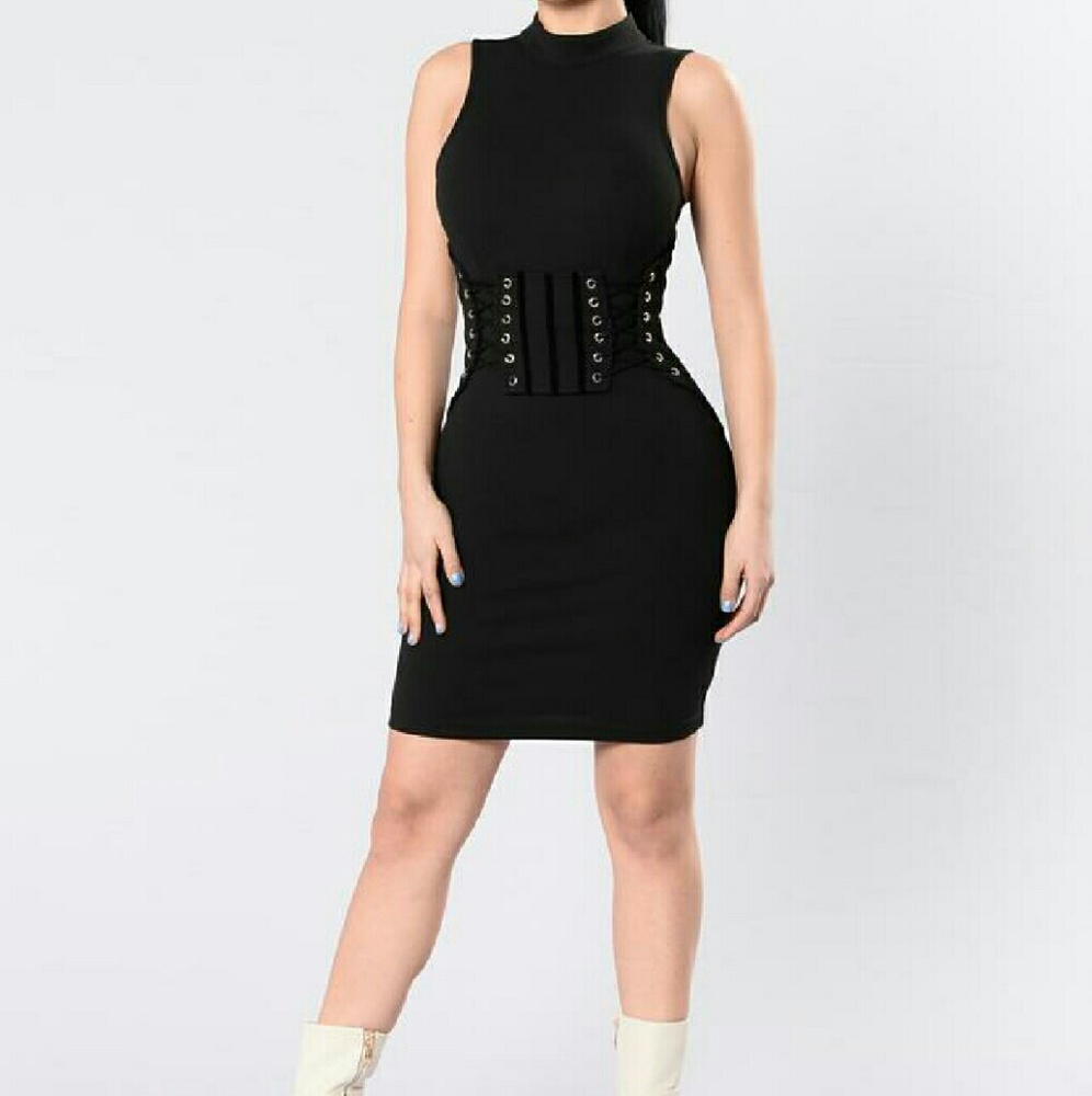 Fashion Nova Corset Dress