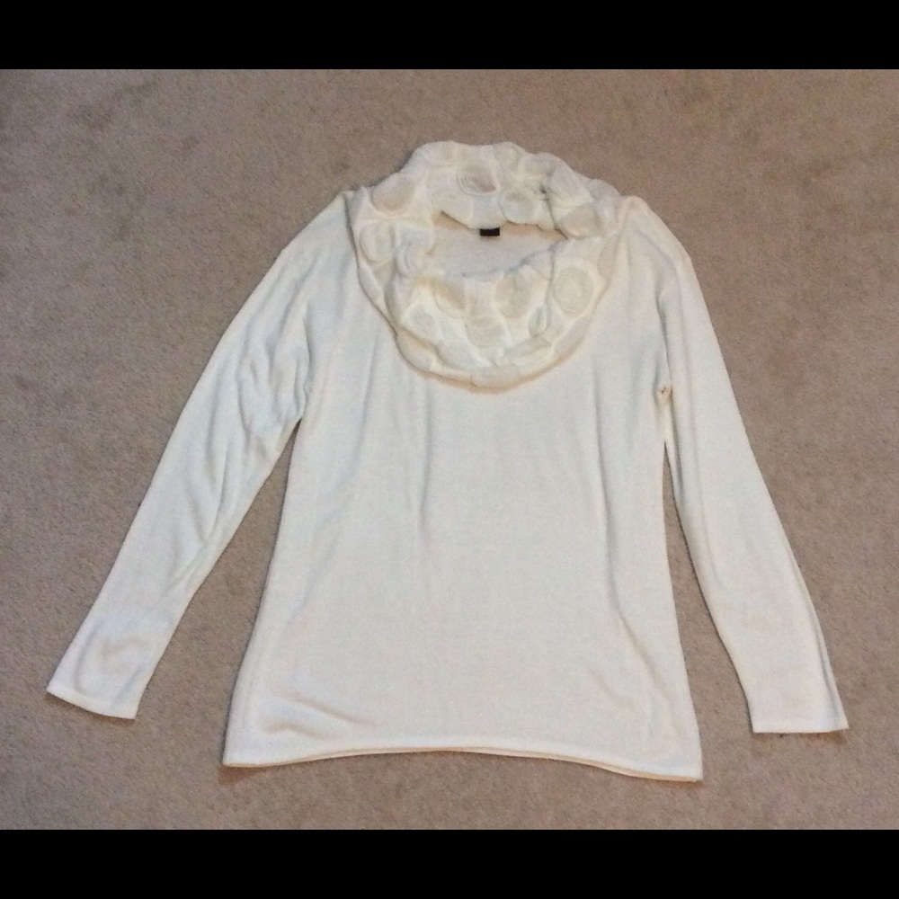Womans Design 365 cowl neck sweater.