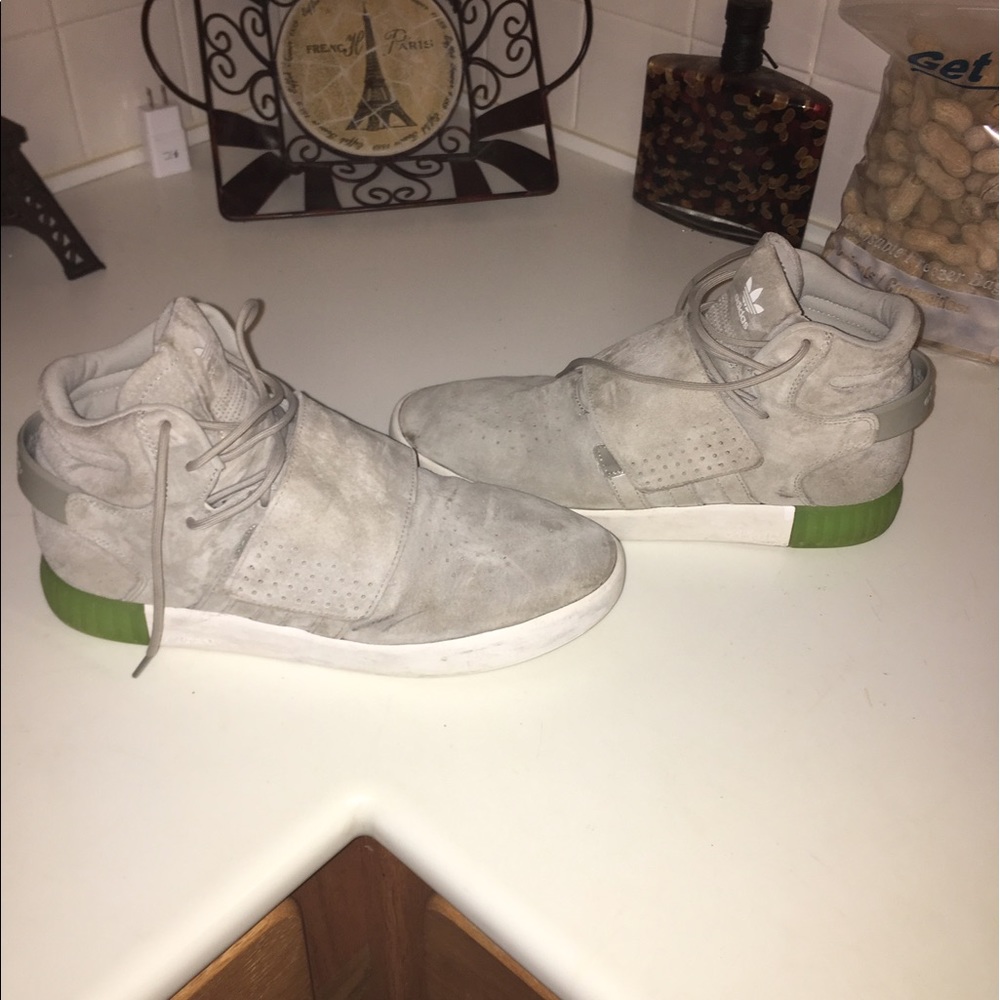 Adidas Tubular Swayed Leather!
