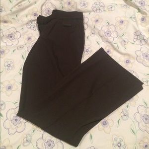 Maroon Express slacks with pleather detailing