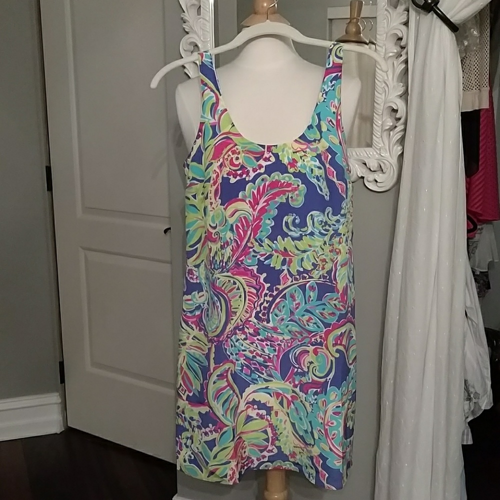 Lilly Pulitzer silk shift dress