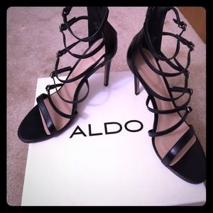 ALDO Nandra- black leather size 11