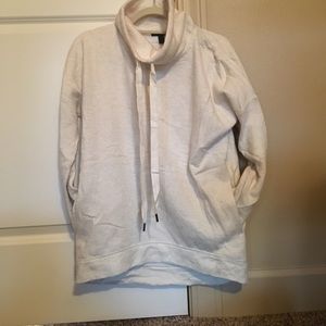 Jcrew cowl neck hoodie with kangaroo pouch