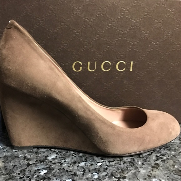 Gucci suede wedges - Picture 3 of 6
