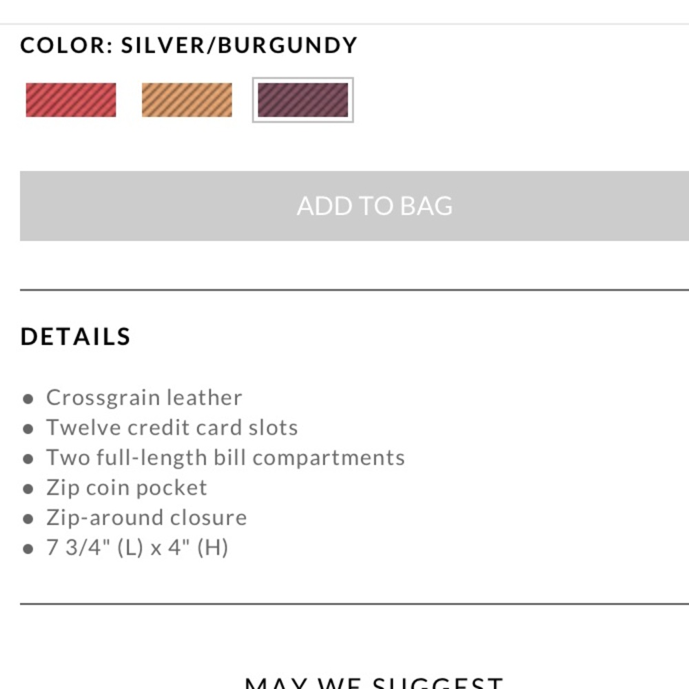 Coach Accordion Zip Wallet - Picture 4 of 7