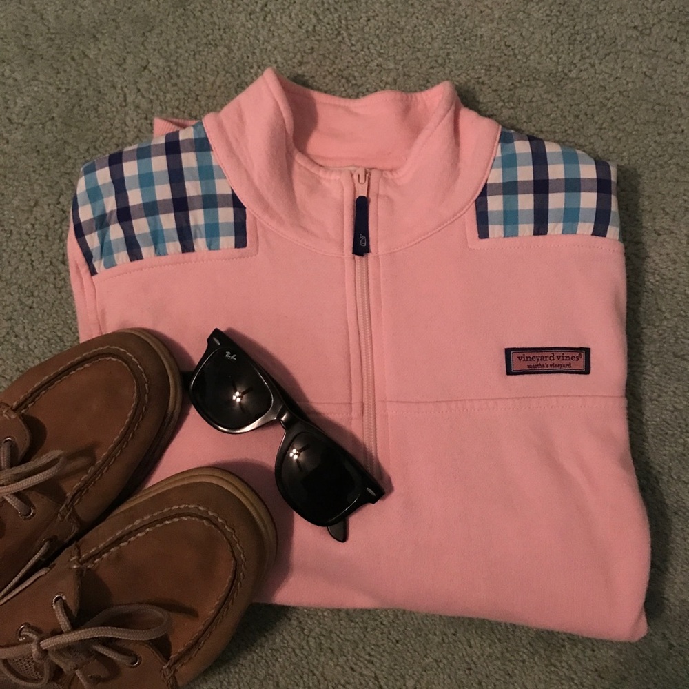 Pink Vineyard Vines Shep Shirt