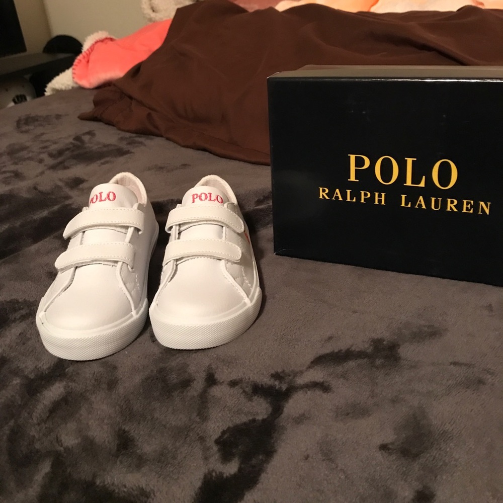 White & Pink Polos