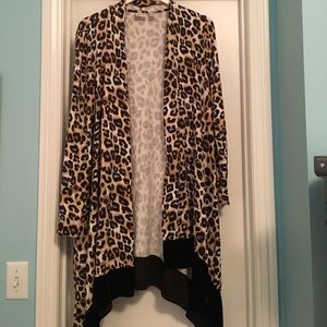 Cheetah print jacket