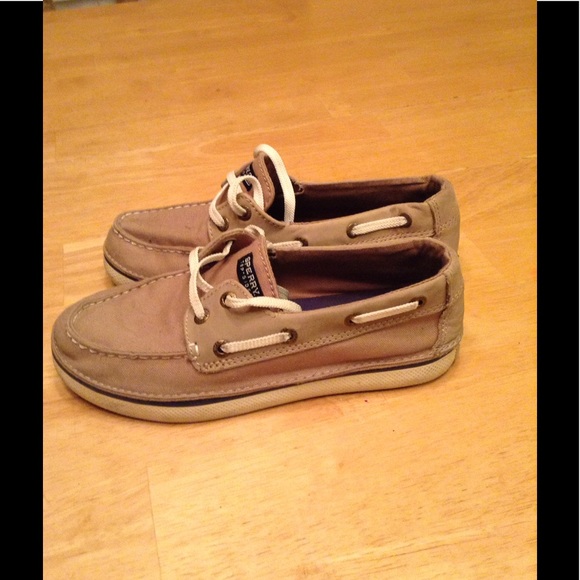 Khaki Sperrys - Picture 2 of 3