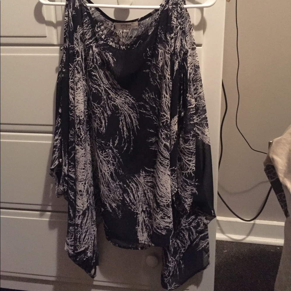 UmGee tent blouse. Navy!