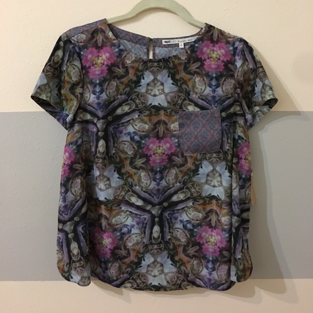 Floral short sleeve shirt brand new