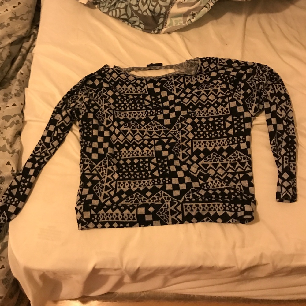 Cut up sweater