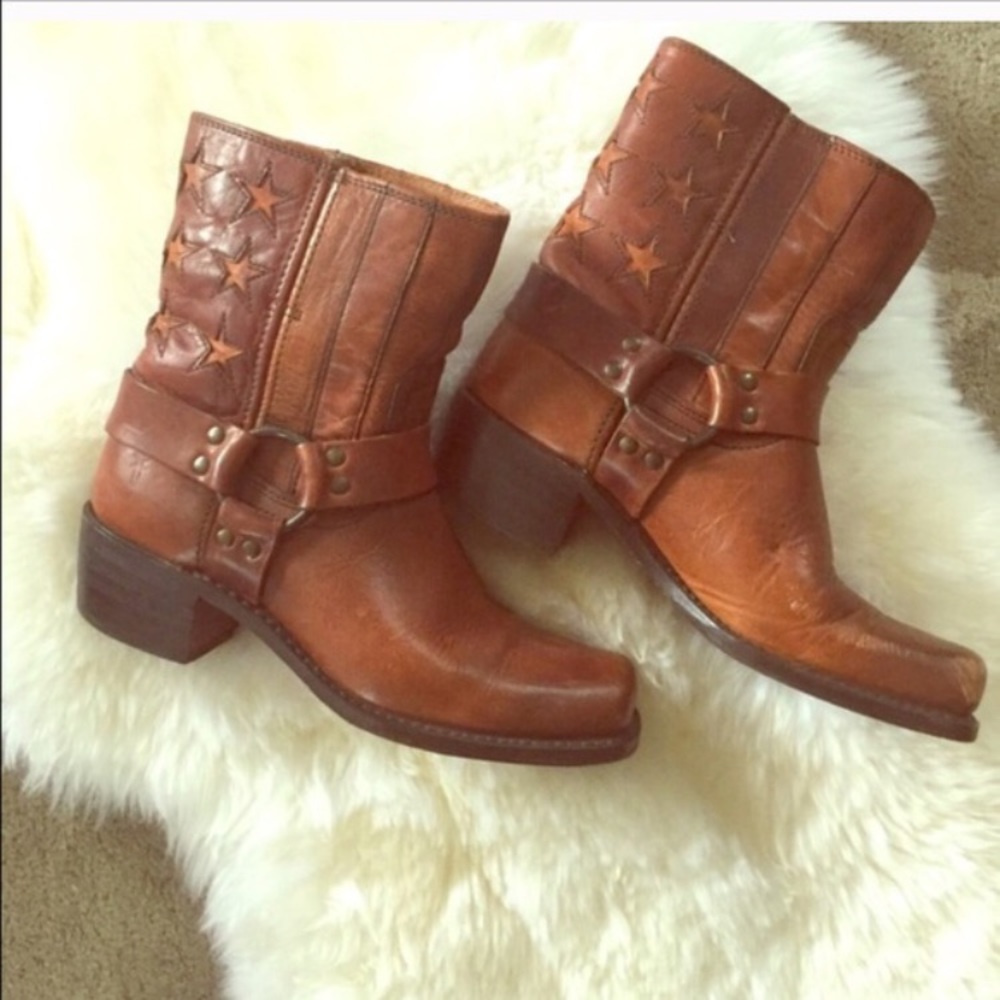 Frye Harness Boot, Rare 150th Anniversary size 8