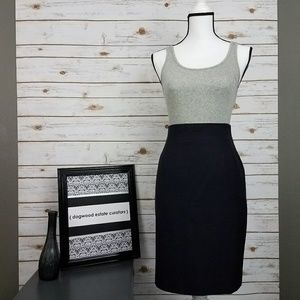 {Jones New York) Navy Pencil Skirt-Size 12