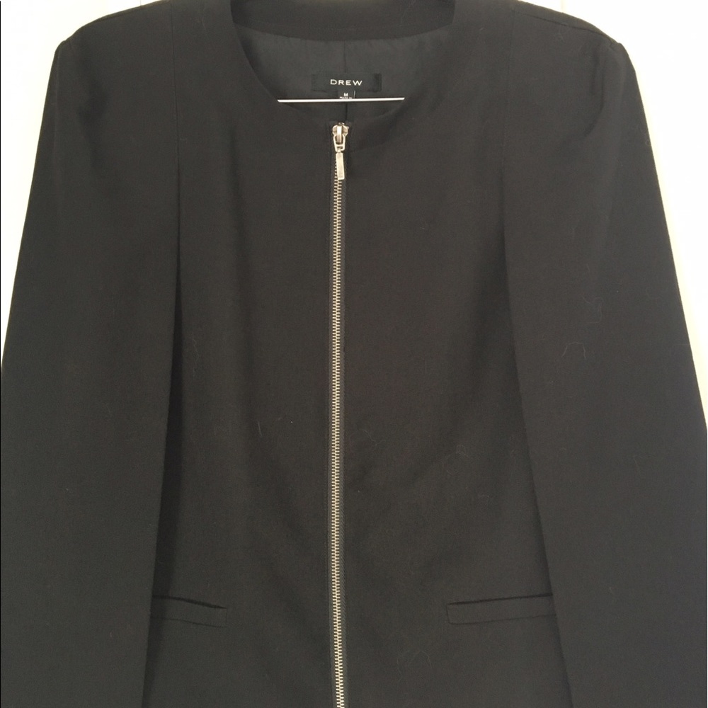 Black cape suite jacket