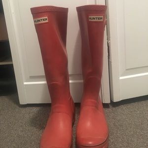 Hunter rain boots