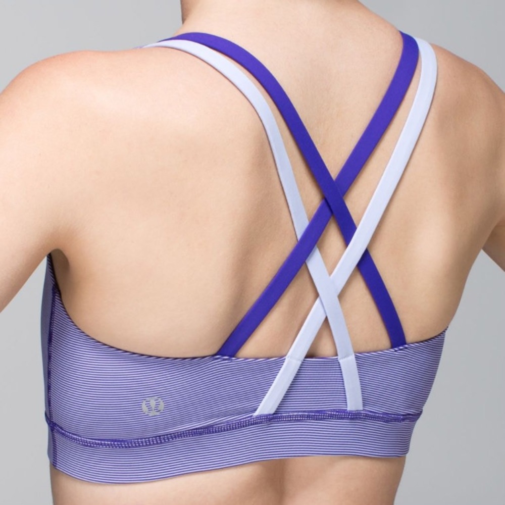 🍋Wee stripe bruised berry /cool breeze Energy Bra