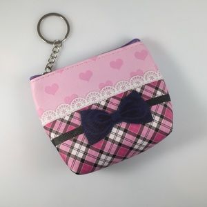 Coin Purse With Keyring.