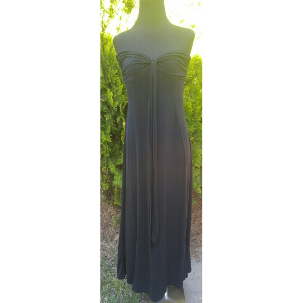 Long Black Dress Size L