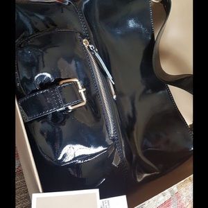Michael Kors patent leather handbag
