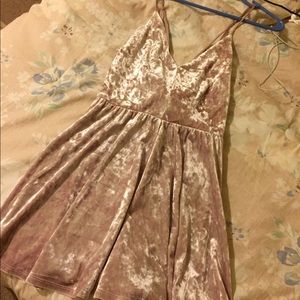 Forever 21 Velvet romper NWT
