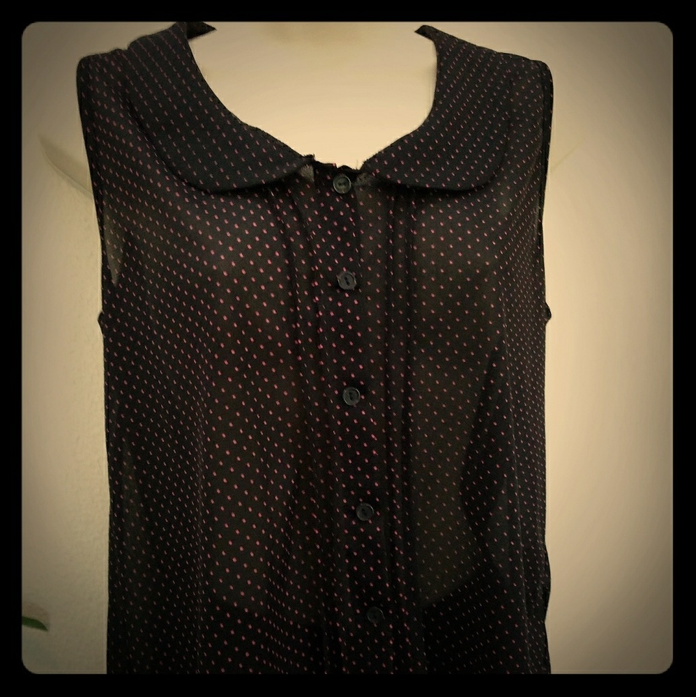 Julia's Closet sheer blouse
