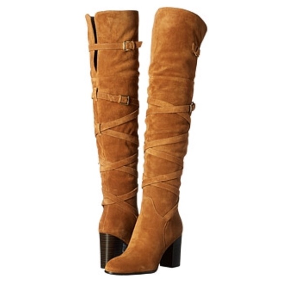 Sam Edelman Sable OTK Suede Boots - Picture 3 of 8