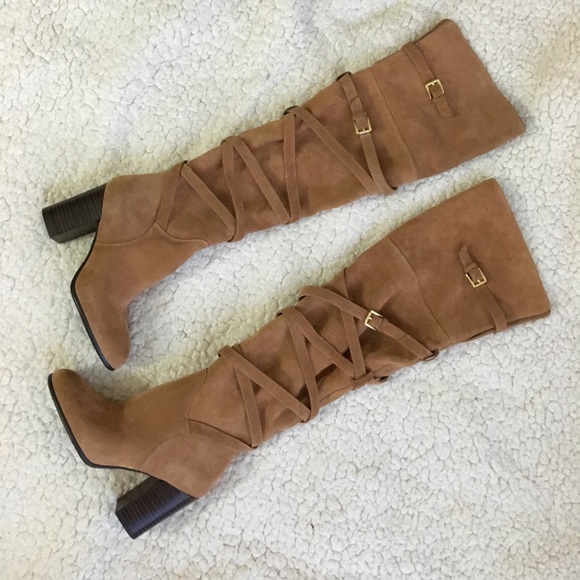 Sam Edelman Sable OTK Suede Boots - Picture 4 of 8
