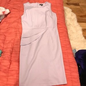 Light purple knee length dress