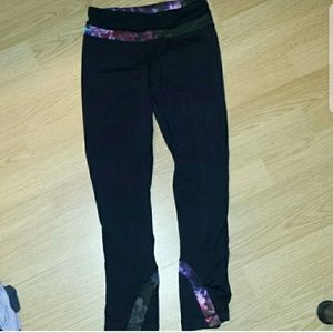 🍋Lululemon🍋7/8 Black Crop Tights