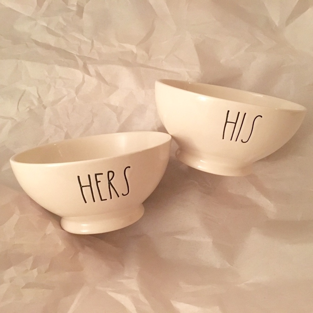 Rae Dunn Couple Bowl