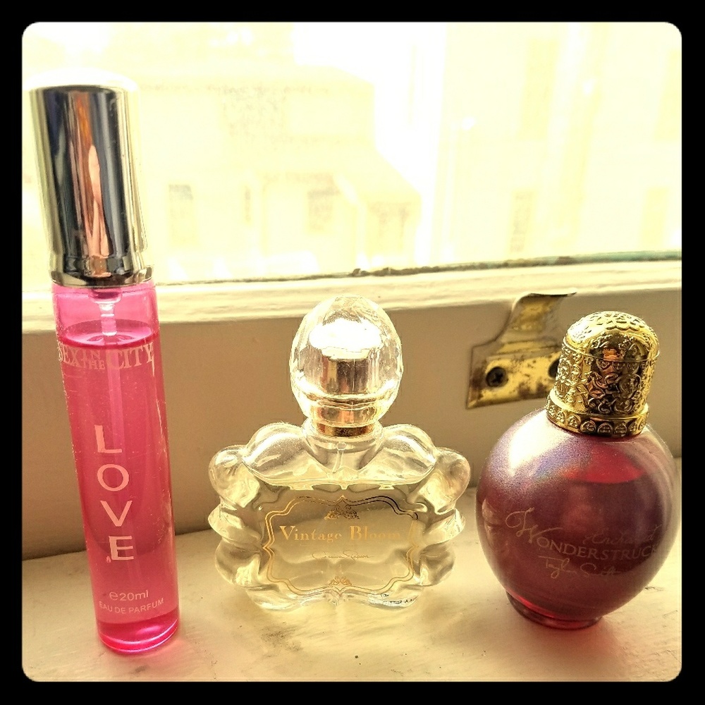 SOLD***Lot of three perfumes
