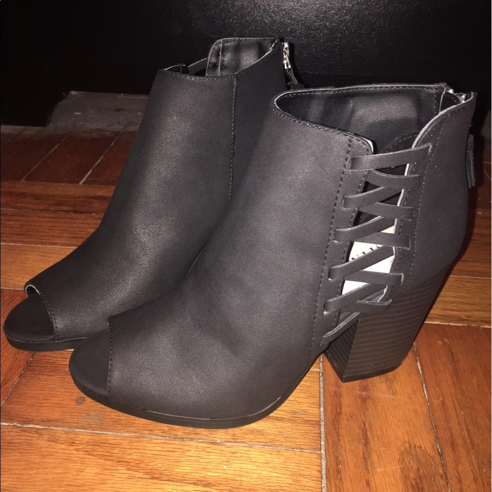 Black booties