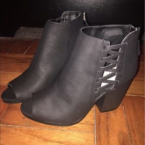 Black booties